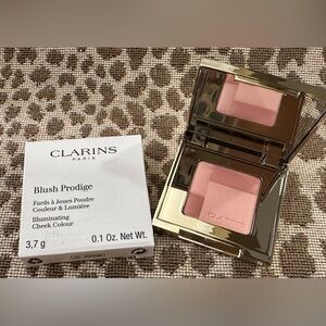 New Clarins Blush Prodige Illuminating Cheek Color~#02 Soft Peach~Full Size .1oz